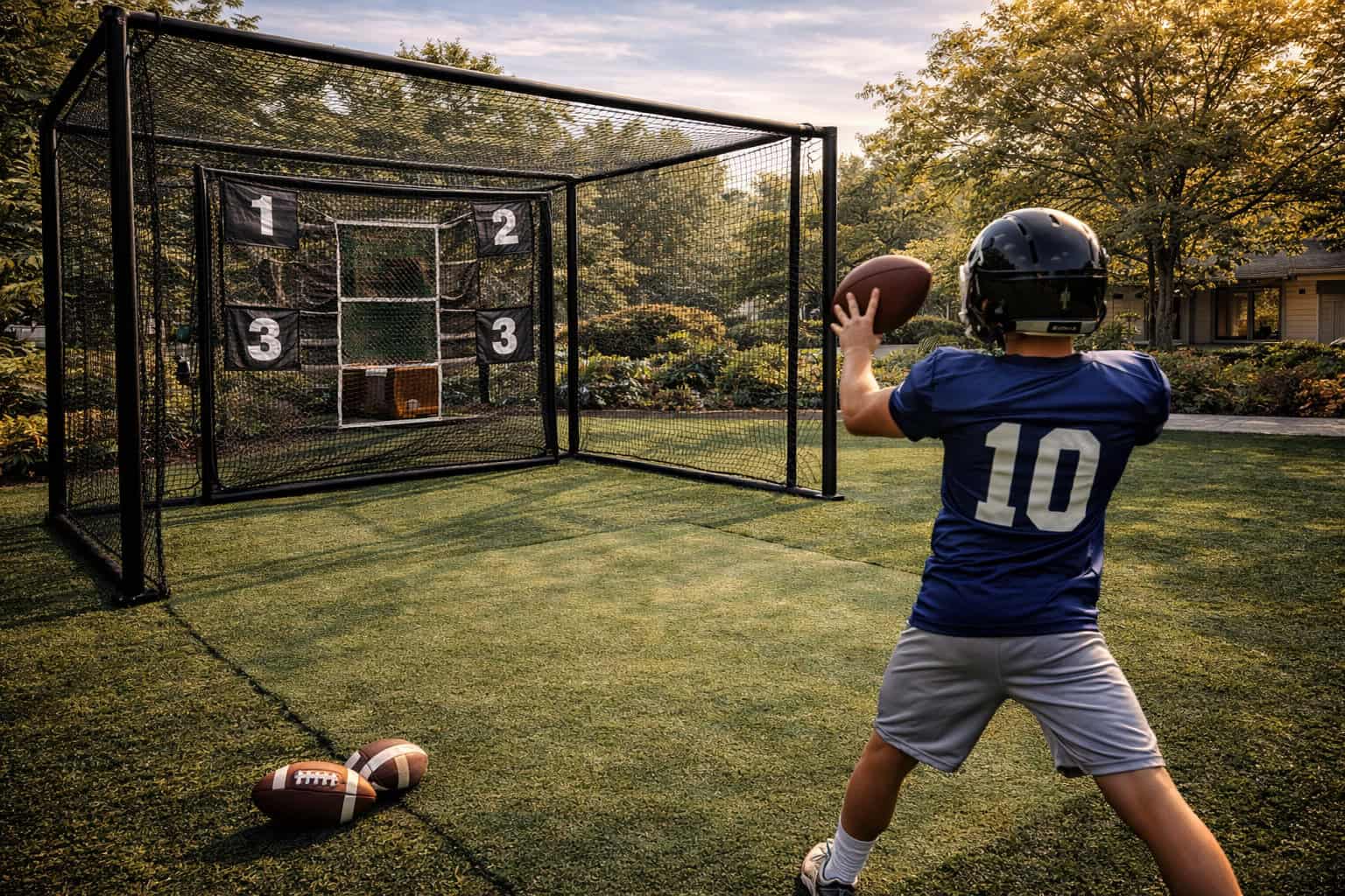 football custom net