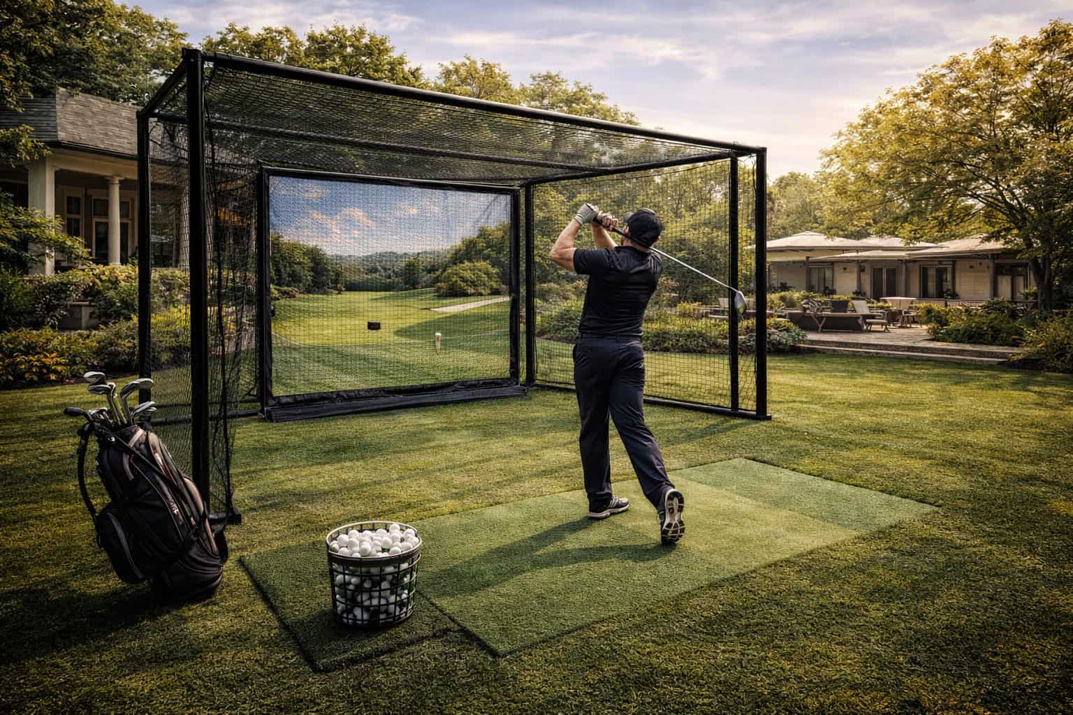 golf custom net