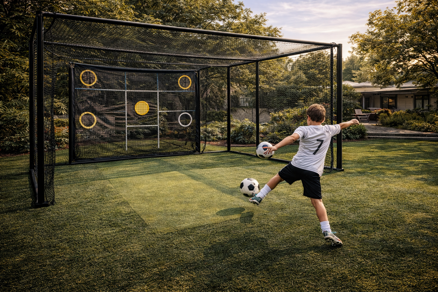 soccer custom net