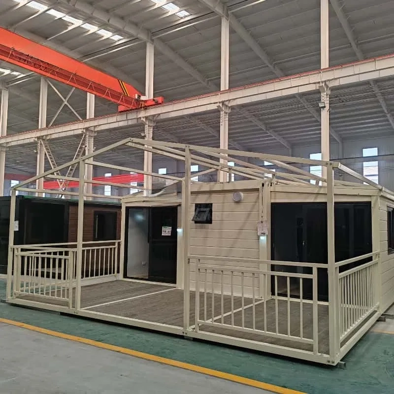 20ft Container Expandable House Manufacturer With Roof And Balcony Custom Wall Panels